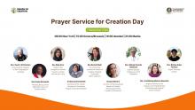 Prayer Service for Creation Day 2024